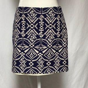 Aztec Southwestern Mini Skirt Size S